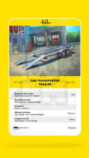 Heller 80774 Car Transporter Trailer 1:24