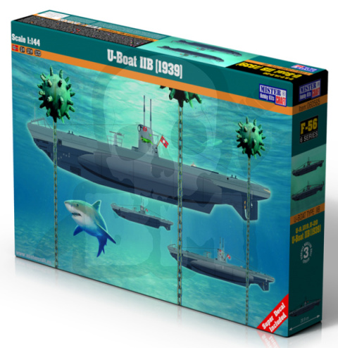 Mistercraft F-56 U-Boat II B 1939 r. U 9 U 19 U 20 1:144