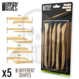 Wooden Modeling Tools