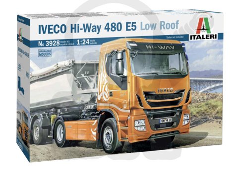 1:24 Model ciężarówki Iveco Hi-Way 480 E5 Low Roof