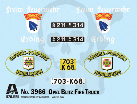 1:24 Opel Blitz Fire Truck 1:24 Opel Blitz Fire Truck