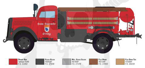 1:24 Opel Blitz Fire Truck 1:24 Opel Blitz Fire Truck
