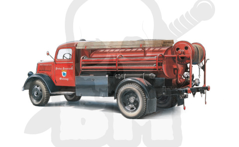 1:24 Opel Blitz Fire Truck 1:24 Opel Blitz Fire Truck