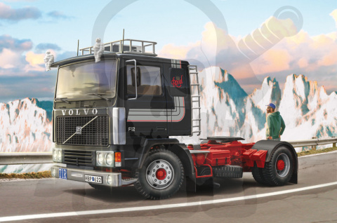 1:24 Volvo F12 Intercooler Low Roof with accessories 1:24 Volvo F12 Intercooler Low Roof with accessories