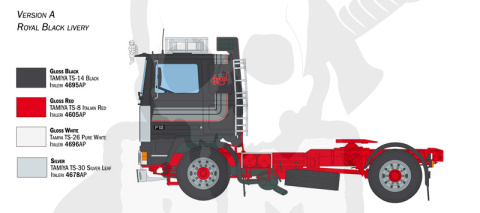 1:24 Volvo F12 Intercooler Low Roof with accessories 1:24 Volvo F12 Intercooler Low Roof with accessories