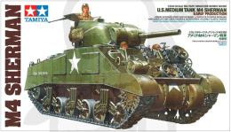 1:35 Tamiya 35190 U.S. Medium Tank M4 Sherman Early Production