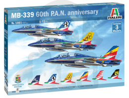 1:72 MB-339 60th P.A.N. anniversary - 3 modele