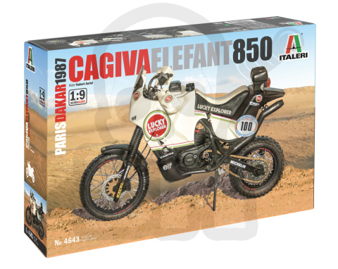 1:9 Cagiva Elefant 850 Paris-Dakar 1987