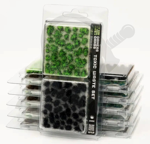 Gamers Grass: Set - Toxic Waste (Wild) 6mm Gamers Grass: Set - Toxic Waste (Wild) 6mm