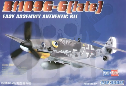 Hobby Boss 80226 Messerschmitt Bf109G-6 (late) 1:72