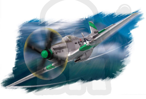 Hobby Boss 80230 P-51D Mustang IV 1:72