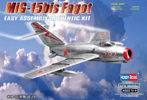 Hobby Boss 80263 Mig-15 Bis Fagot 1:72