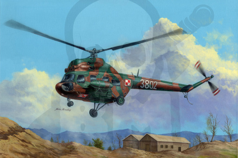 Hobby Boss 87241 Helikopter MI-2T Hoplite (polskie malowanie) 1:72