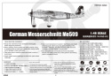 Trumpeter 02849 German Fighter Messerchmitt Me509 1:48