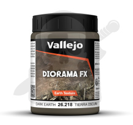 Vallejo 26218 Diorama Effects 200 ml Dark Earth