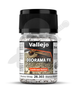 Vallejo 26303 Diorama FX Lansc. Text. Alkaline White 2 - 5 mm - 35 ml