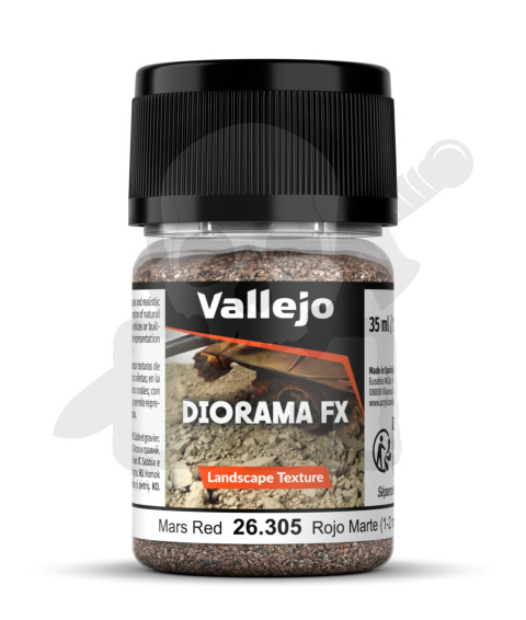 Vallejo 26305 Diorama FX Lansc. Text. Mars Red 1 - 2 mm - 35 ml