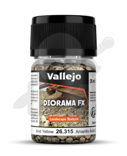 Vallejo 26315 Diorama FX Lansc. Text. Arid Yellow 2 - 5 mm - 35 ml