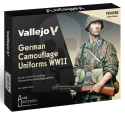 Vallejo 70261 Zestaw Model Color 16 farb - German Camouflage Uniforms WWII