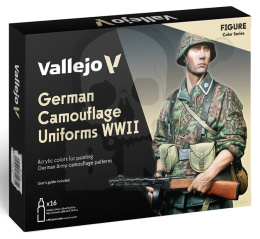 Vallejo 70261 Zestaw Model Color 16 farb - German Camouflage Uniforms WWII