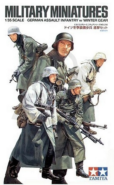 1:35 Tamiya 35256 German Assault Infantry Winter