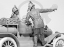 American Fire Truck Crew (1910s) - 2 szt. 1:24