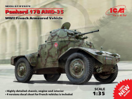 Panhard 178 AMD-35 WWII French Armoured Vehicle 1:35