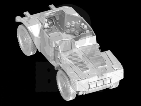 Panhard 178 AMD-35 WWII French Armoured Vehicle 1:35 Panhard 178 AMD-35 WWII French Armoured Vehicle 1:35