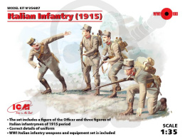 Italian Infantry (1915) 4 figures 1:35