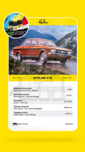 Heller 56176 Berline K70 - Starter Kit 1:43