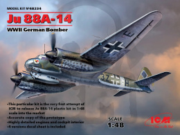 Ju 88A-14 WWII German Bomber 1:48