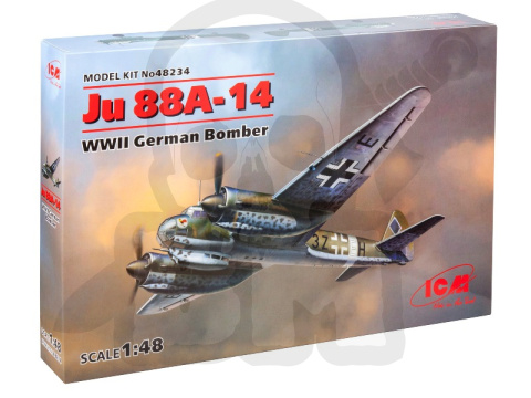Ju 88A-14 WWII German Bomber 1:48 Ju 88A-14 WWII German Bomber 1:48