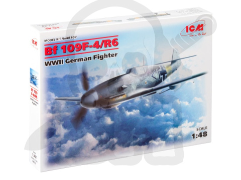 Messerschmitt Bf 109F-4/R6 WWII German Fighter 1:48