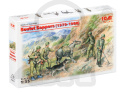 Soviet Sappers (1979-1988) - 3 soldiers, 1 sapper, donkey dog 1:35