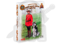 RCMP Female Officer with dog 1:16