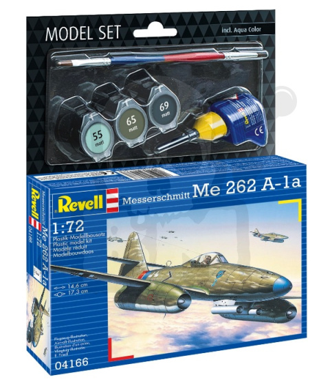 Revell 64166 Messerschmitt Me 262 A1A Model Set 1:72