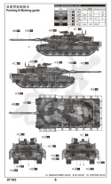 Trumpeter 07193 Czołg Leopard 2A6M CAN 1:72