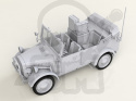 le.gl.Einheits-Pkw Kfz.2 WWII German Light Radio Communication Car 1:35