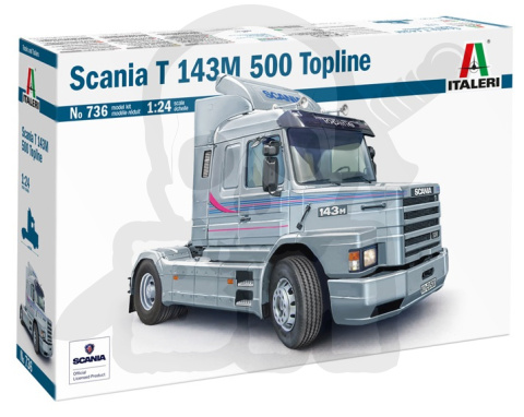 1:24 Ciężarówka Scania T 143M 500 Topline