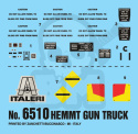 1:35 M923 HEMTT Gun Truck - Irak