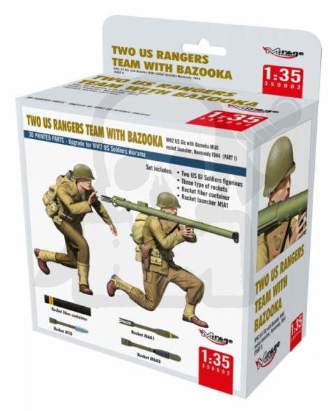 1:35 Two US Rangers Team with Bazooka