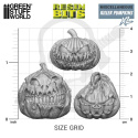 3D printed set Large Killer Pumpkins - mordercze dynie 6 szt.