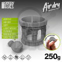 Air Dry Foam Clay 250gr. - Grey - szara glinka