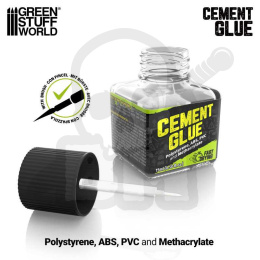 Cement glue for plastics 40ml - klej do plastiku