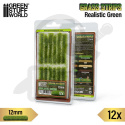 Grass Tuft Strips 12 mm - Realistic Green - paski trawy