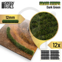 Grass Tuft Strips 12 mm - Dark Green - paski trawy