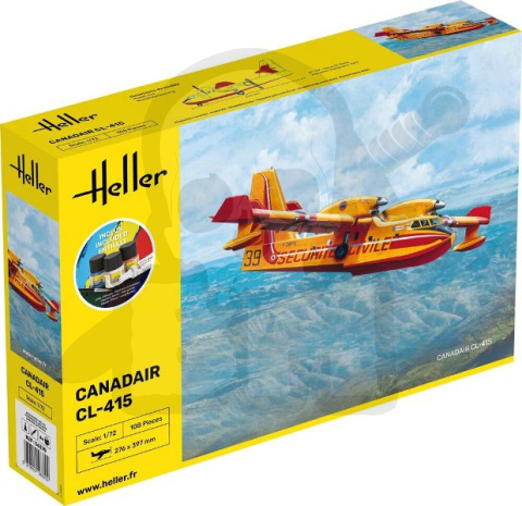 Heller 56370 Starter Set - Canadair CL-415 1:72