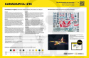 Heller 56373 Starter Set - Canadair CL-215 1:72