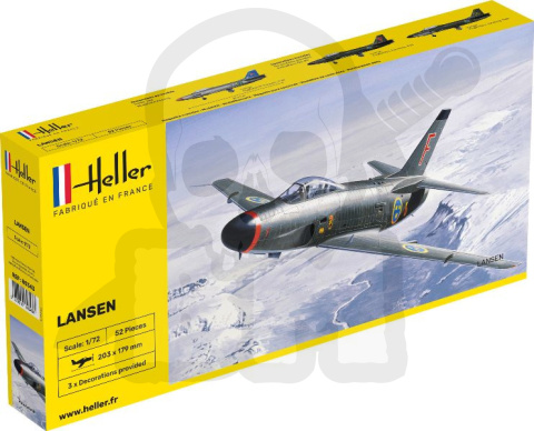 Heller 80343 SAAB 32 Lansen 1:72