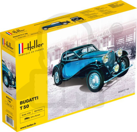 Heller 80706 Bugatti T.50 1:24